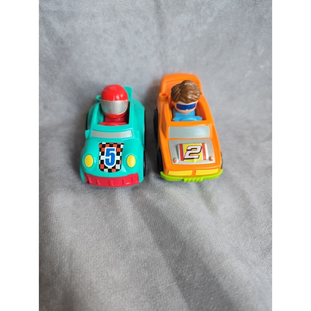 Race Track Little People Replacement Cars. Lot Of 2